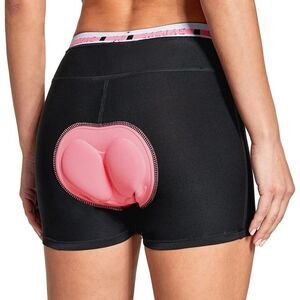 BALEAF Women's Bike Shorts 3D Padded Cycling Underwear Bicycle Short - Black, S
